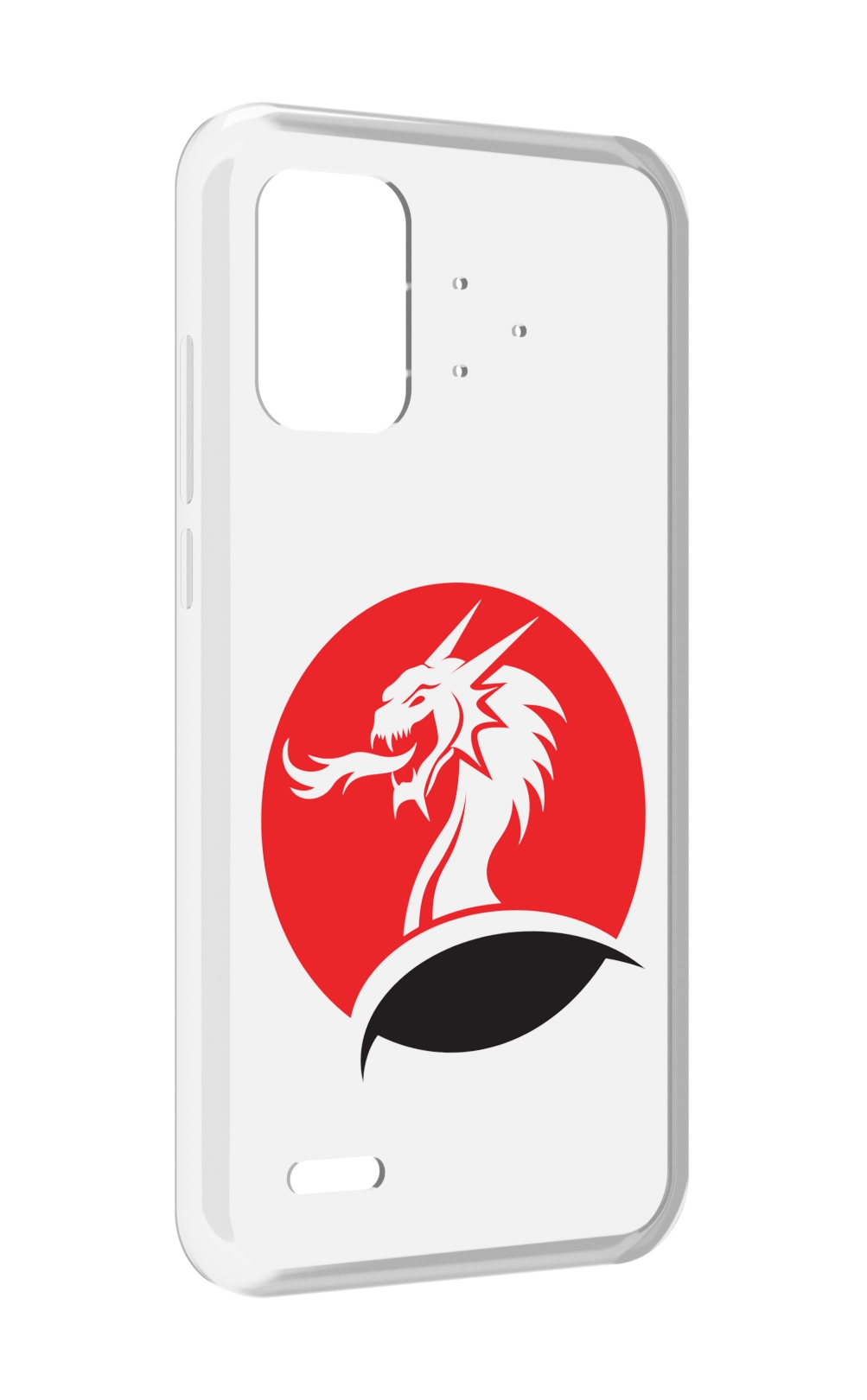 

Чехол MyPads дракон-рисунок для UMIDIGI Bison Pro, Прозрачный, Tocco