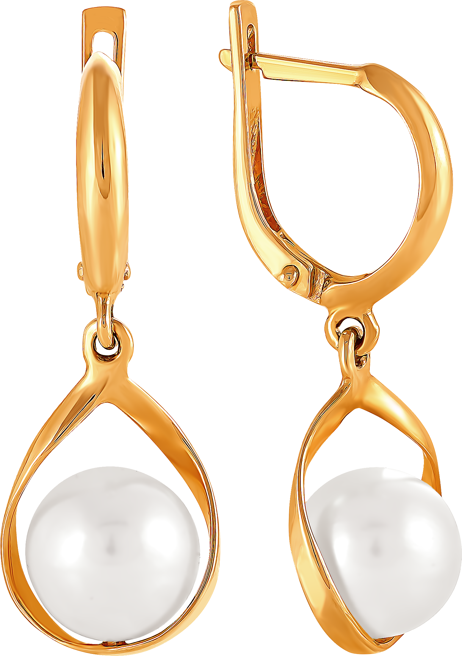 

Серьги женские из золота Примаэксклюзив СЛ8200, жемчуг, СЛ8200
