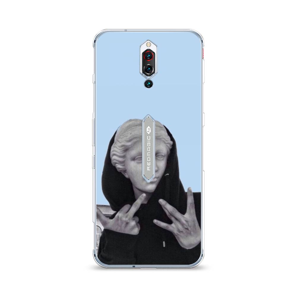 

Чехол Awog на ZTE Red Magic 5S / ЗТЕ Red Magic 5S "SWAG статуя", Разноцветный, 134250-9