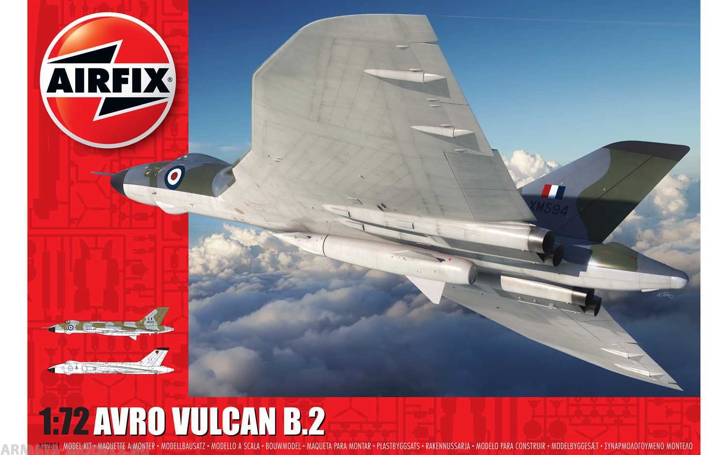 

A12011 Стратегический бомбардировщик Avro Vulcan B.2