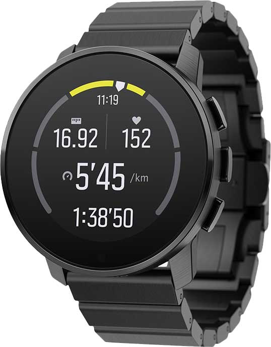 

Cмарт-часы Suunto 9 Peak Full Titanium черный (SS050759000), 9 Peak Full Titanium