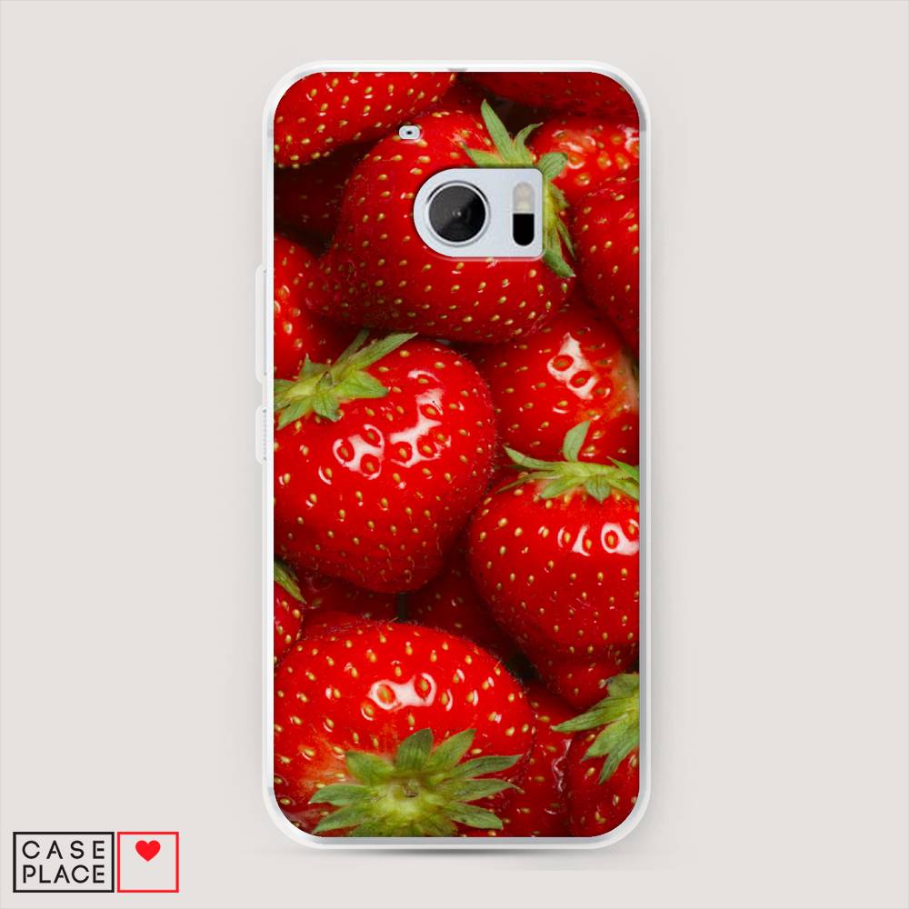 

Чехол Awog на HTC One M10 (HTC 10) / Эйчтиси One M10 (Эйчтиси 10) "Клубника", 101950-10