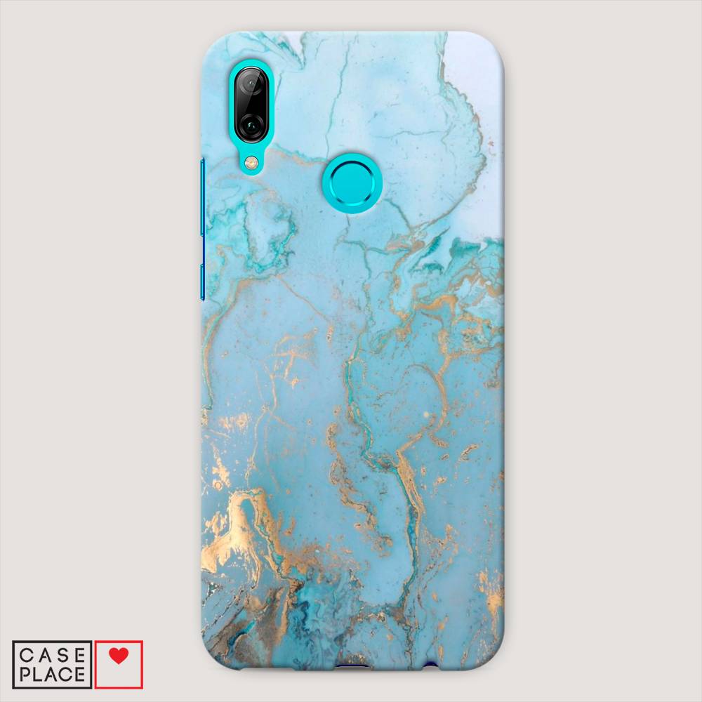 

Чехол Awog "Голубой мрамор рисунок" для Huawei P Smart 2019, 67220-2