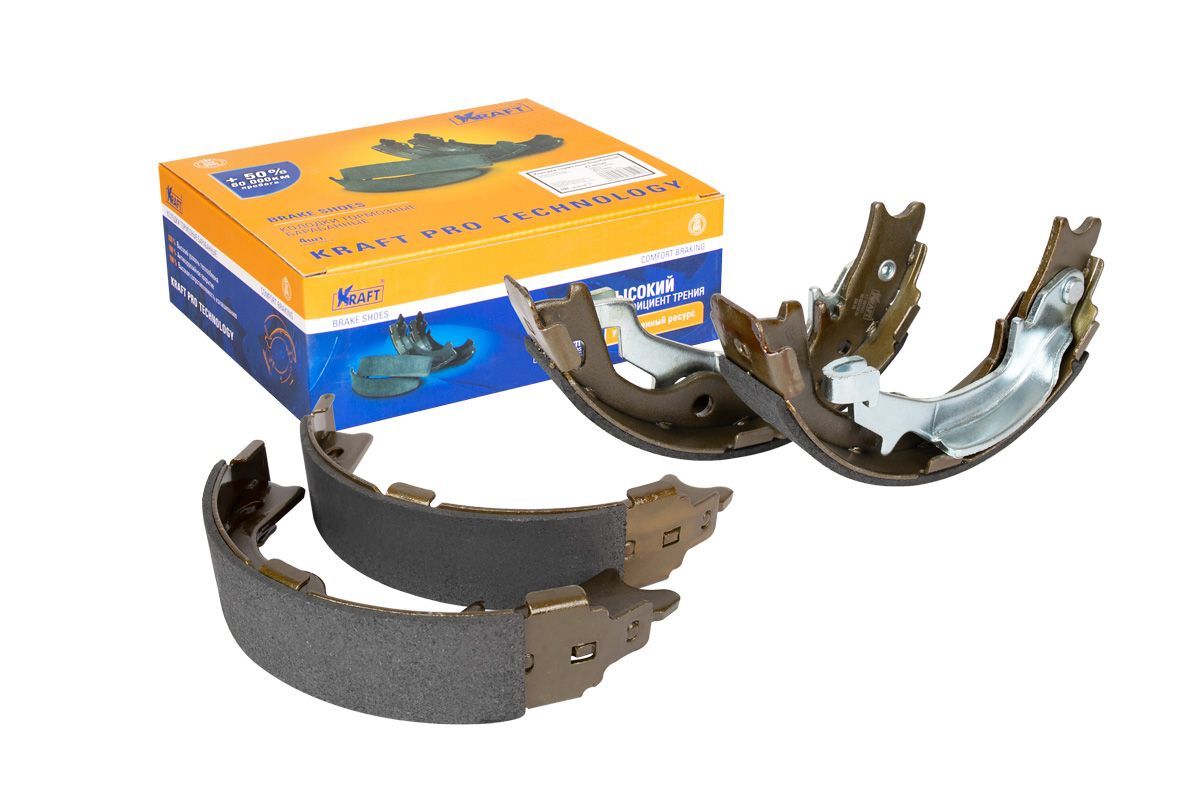 

Колодки тормозные KRAFT KT 091603 барабанные для авто
