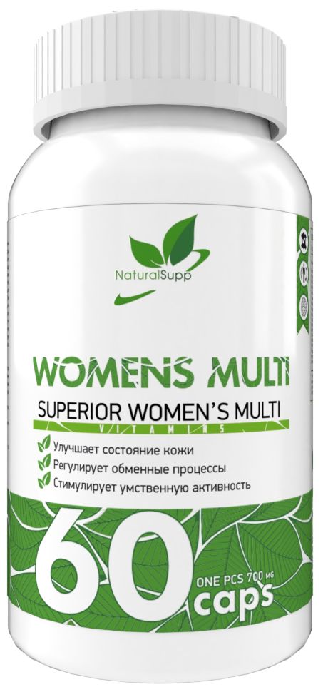 Витаминно-минеральный комплекс NATURALSUPP Womens Multi (60 капсул)  - купить со скидкой