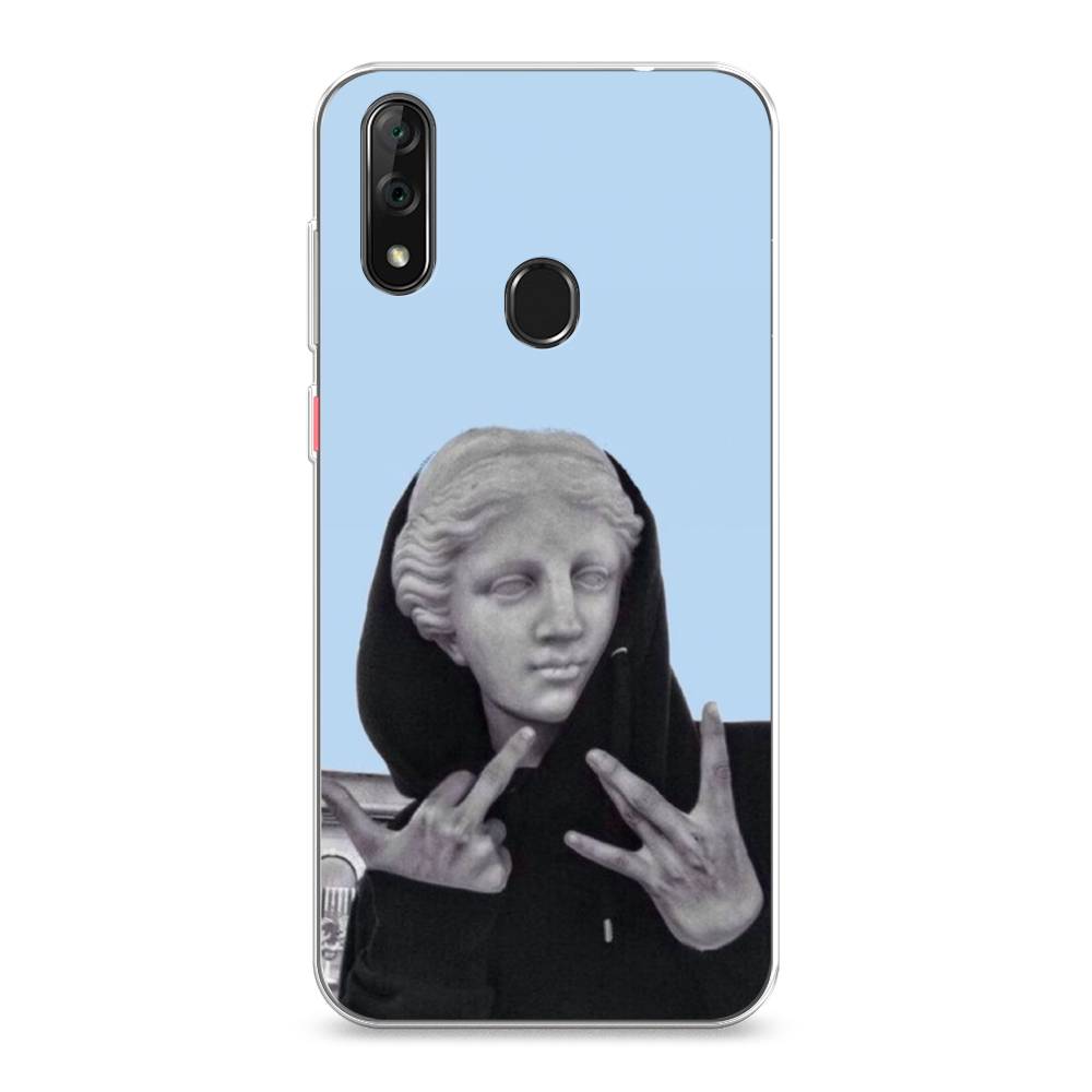 

Чехол Awog на ZTE Blade V10 / ЗТЕ Блэйд V10 "SWAG статуя", Разноцветный, 132750-9