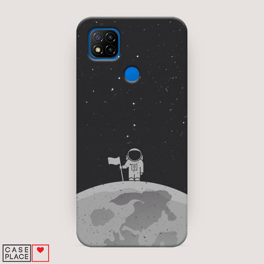

Пластиковый чехол "Первый на Луне" на Xiaomi Redmi 9C, 39020-3
