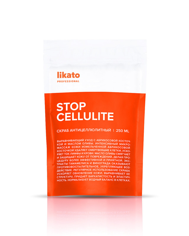 фото Скраб для тела likato stop cellulite 250 мл