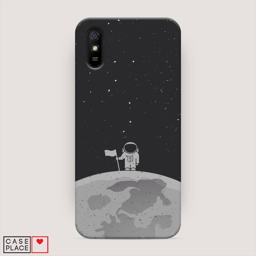 

Пластиковый чехол "Первый на Луне" на Xiaomi Redmi 9A, 38920-3