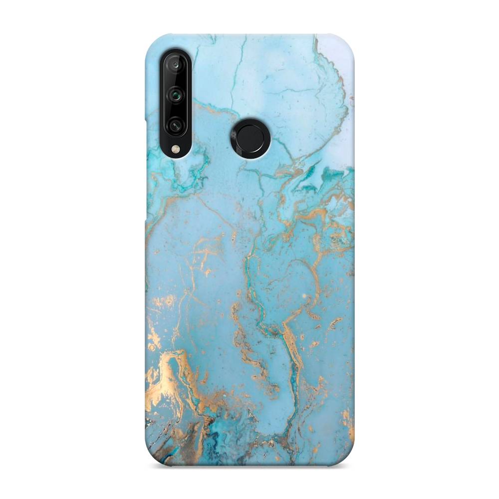 

Чехол Awog "Голубой мрамор рисунок" для Honor 9C, 612520-2