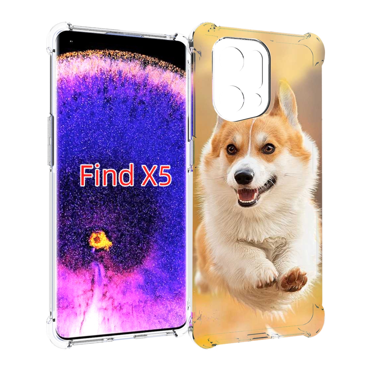 

Чехол MyPads когри собака для Oppo Find X5, Прозрачный, Tocco