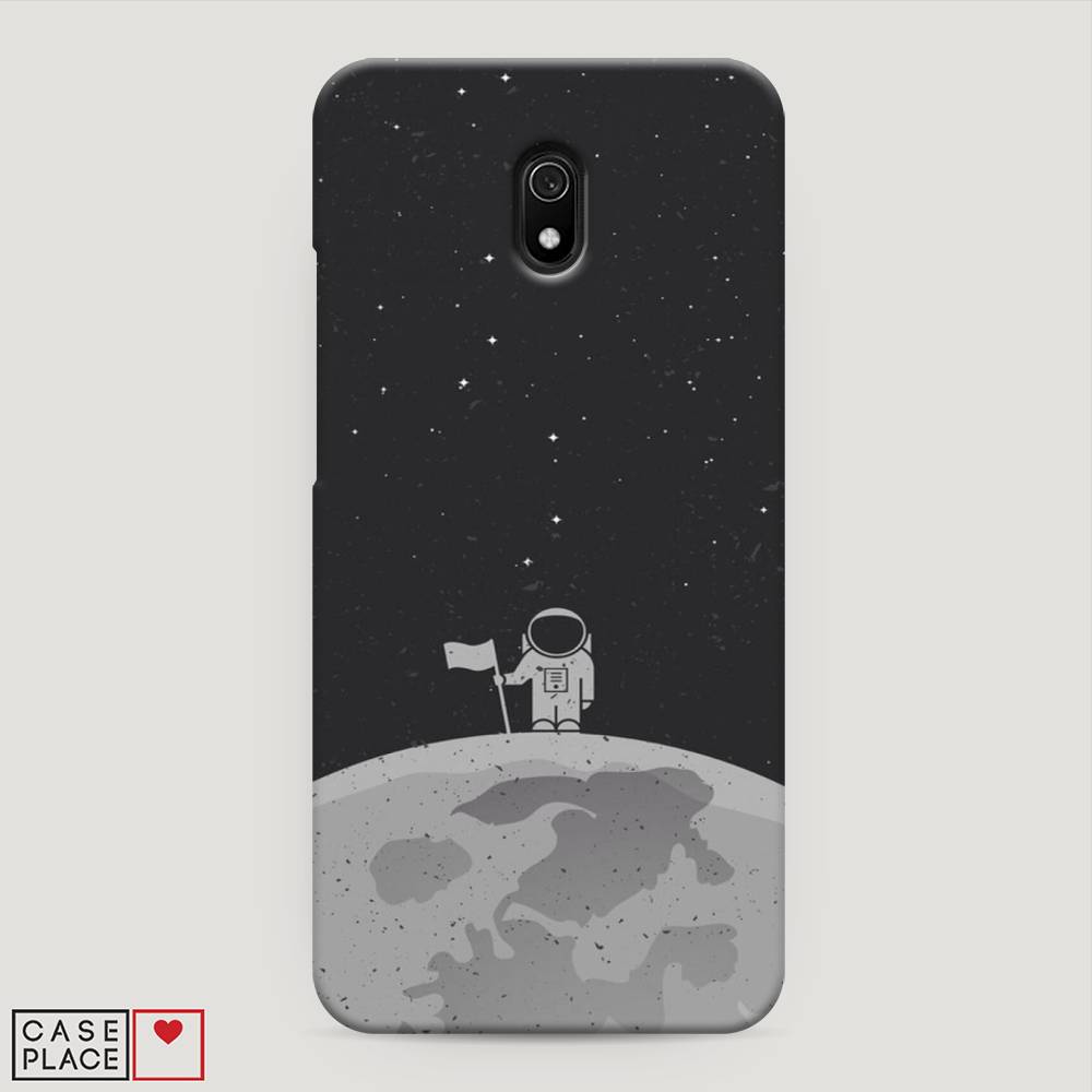 

Пластиковый чехол "Первый на Луне" на Xiaomi Redmi 8A, 37220-3