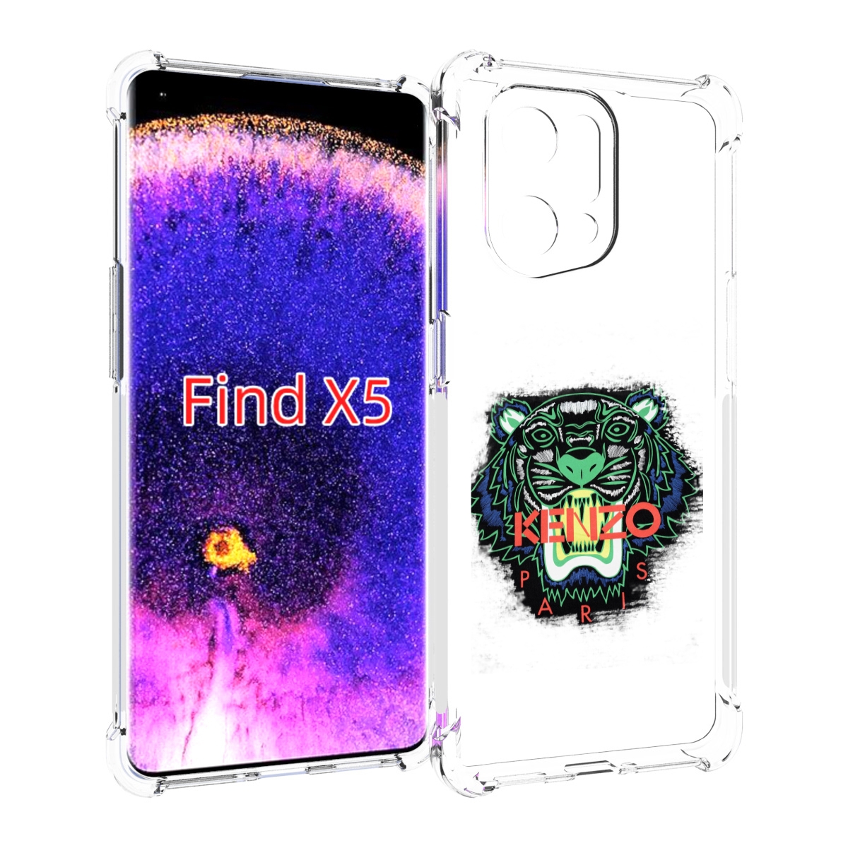 

Чехол MyPads кинзо для Oppo Find X5, Прозрачный, Tocco