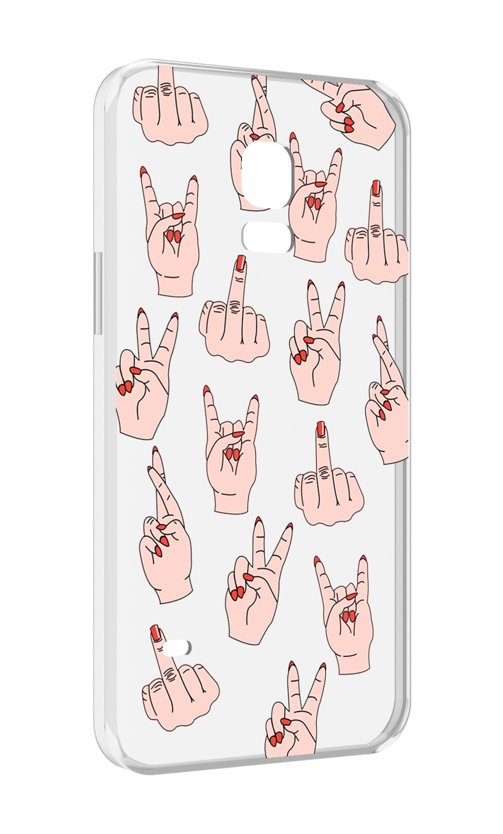

Чехол MyPads разные-ручки для Samsung Galaxy S5 mini, Прозрачный, Tocco
