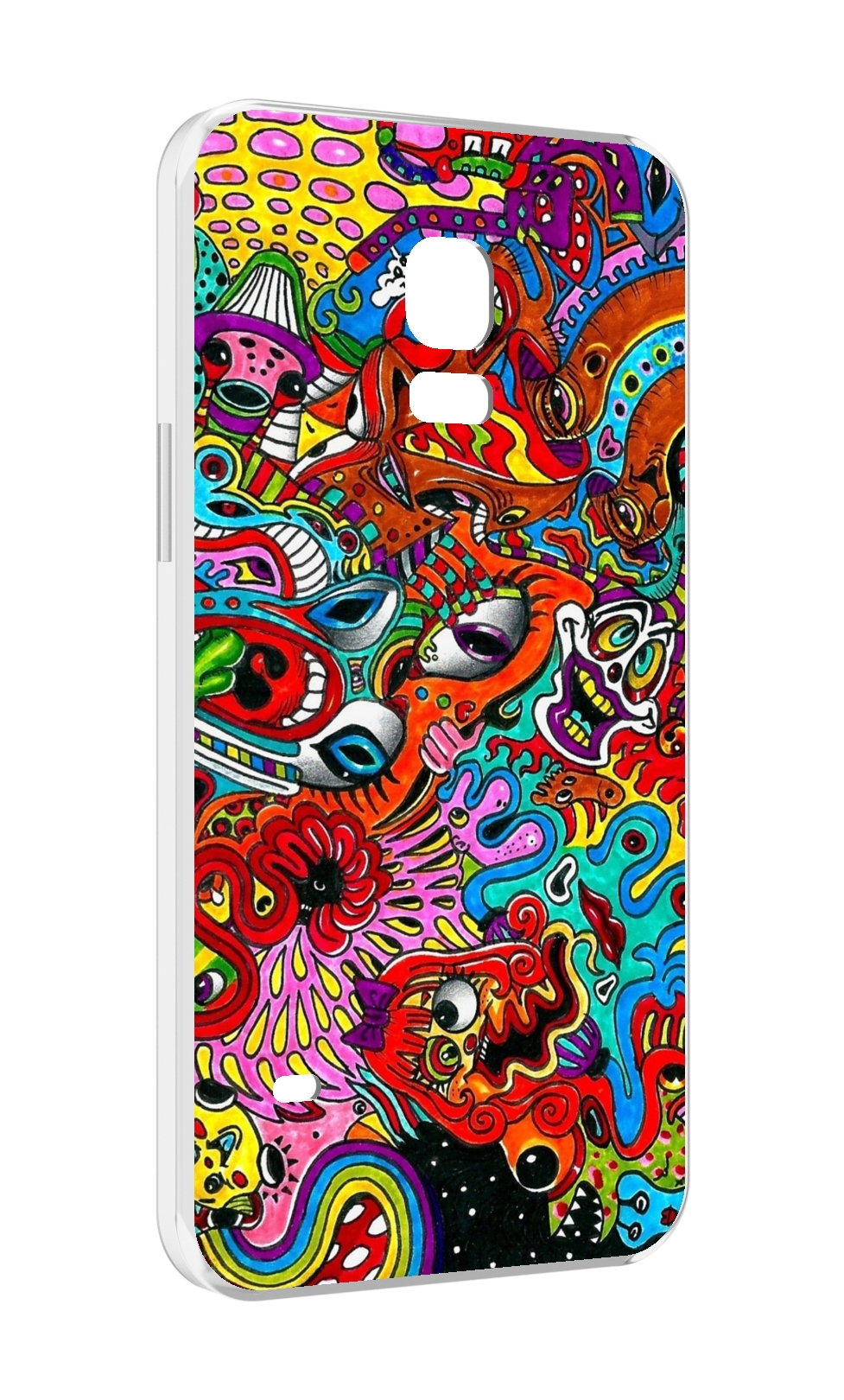 

Чехол MyPads разные абстракции яркие для Samsung Galaxy S5 mini, Прозрачный, Tocco