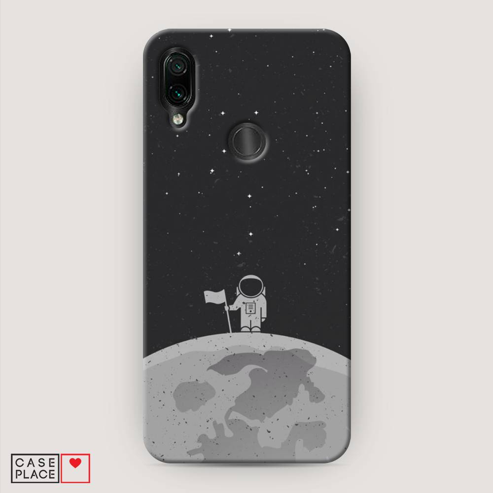 

Пластиковый чехол "Первый на Луне" на Xiaomi Redmi 7, 35020-3