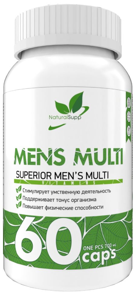 Купить Витаминно-минеральный комплекс NATURALSUPP Mens Multi (60 капсул)