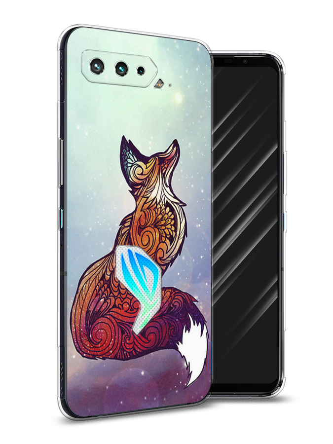 

Чехол Awog на Asus ROG Phone 5S "Лиса 1", Голубой;фиолетовый, 44550-1