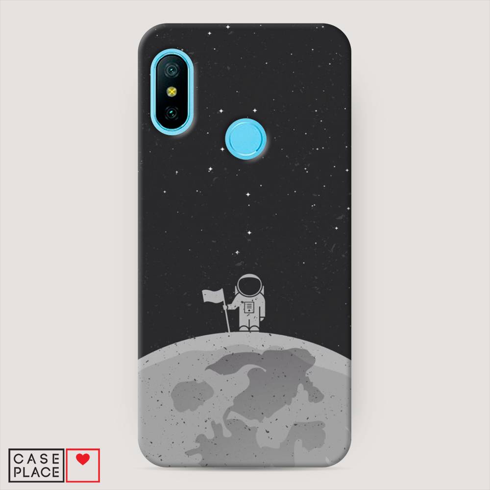 

Пластиковый чехол "Первый на Луне" на Xiaomi Redmi 6 Plus, 33920-3