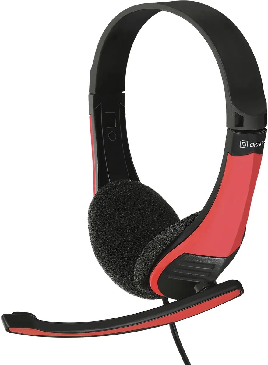 

Гарнитура Oklick HS-M150, для компьютера, накладные, проводные, черный / красный 359486, Гарнитура Oklick HS-M150, для компьютера, накладные, проводные, черный / красный [359486]