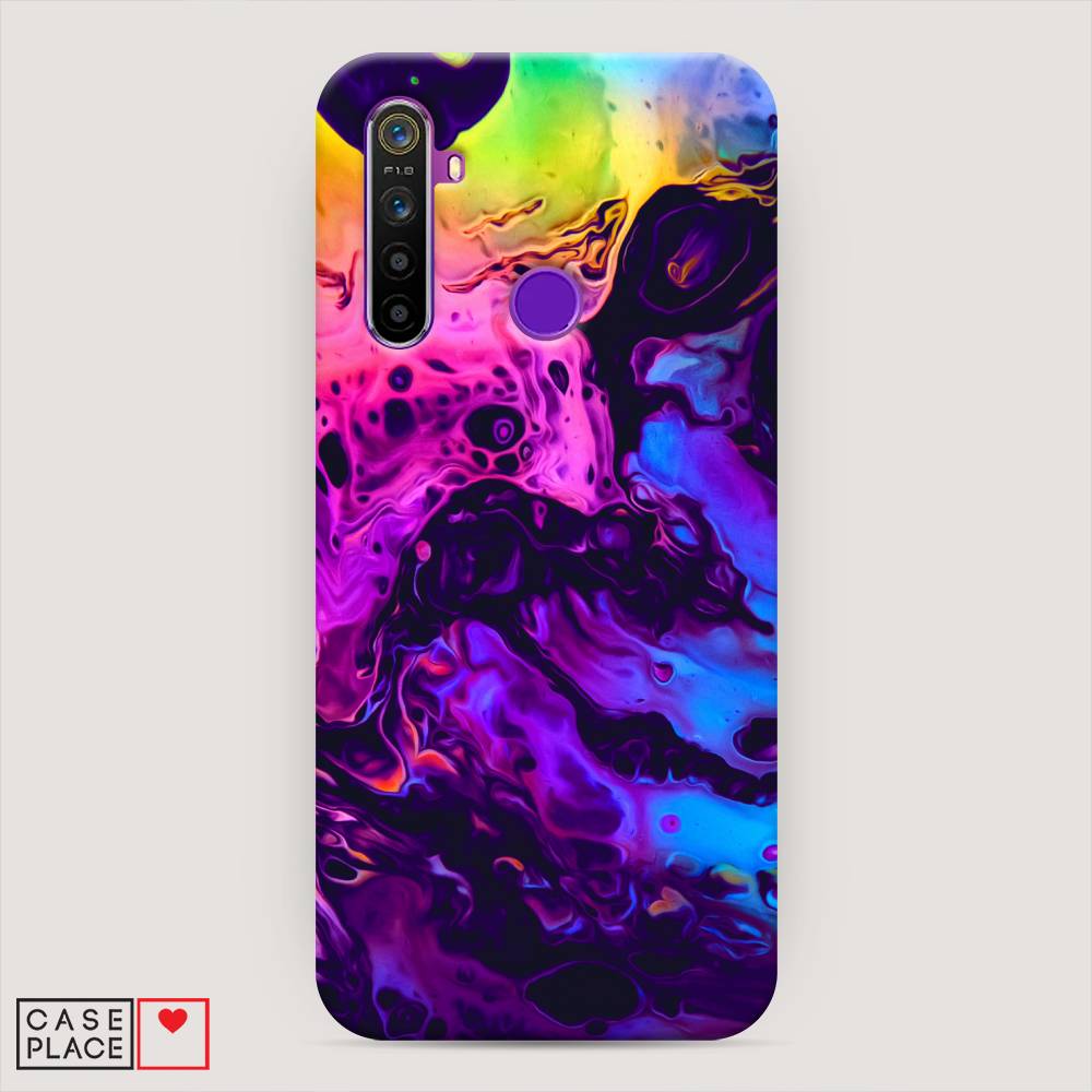 

Пластиковый чехол "ACID fluid" на Realme 5, 251520-2
