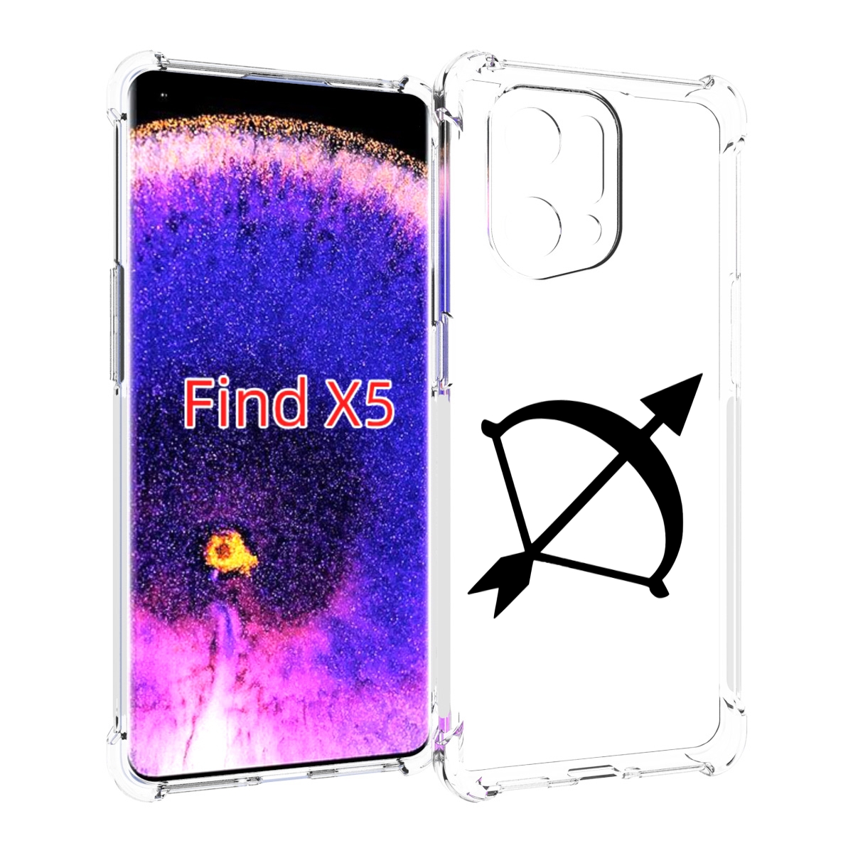 

Чехол MyPads знак-зодиака-стрелец-7 для Oppo Find X5, Прозрачный, Tocco