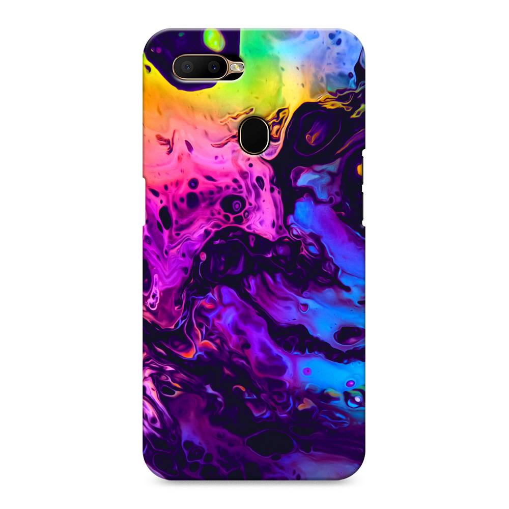 фото Пластиковый чехол "acid fluid" на oppo a5s awog