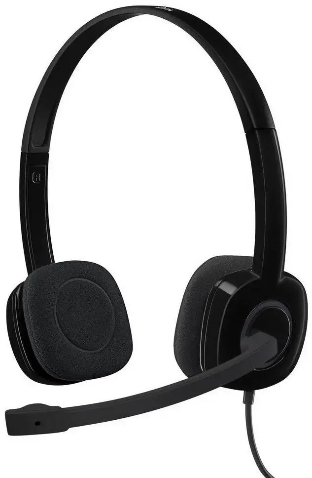 

Гарнитура Logitech H151, для компьютера/мобильных устройств, накладные, проводные, черны, Гарнитура Logitech H151, для компьютера/мобильных устройств, накладные, проводные, черный [981-000589]