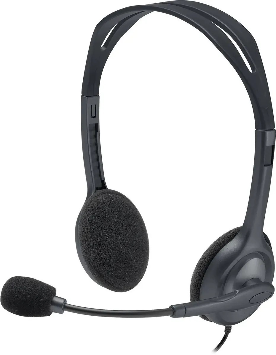 

Гарнитура Logitech H111, для контактных центров, накладные, проводные, серый 981-000593, Гарнитура Logitech H111, для контактных центров, накладные, проводные, серый [981-000593]