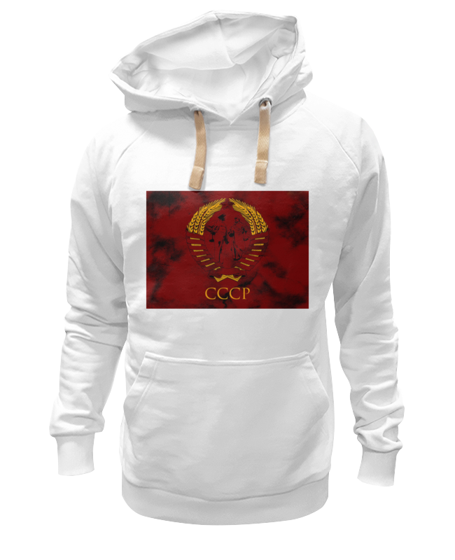 

Худи унисекс Printio Ссср. белое XL, Белый, Ссср.