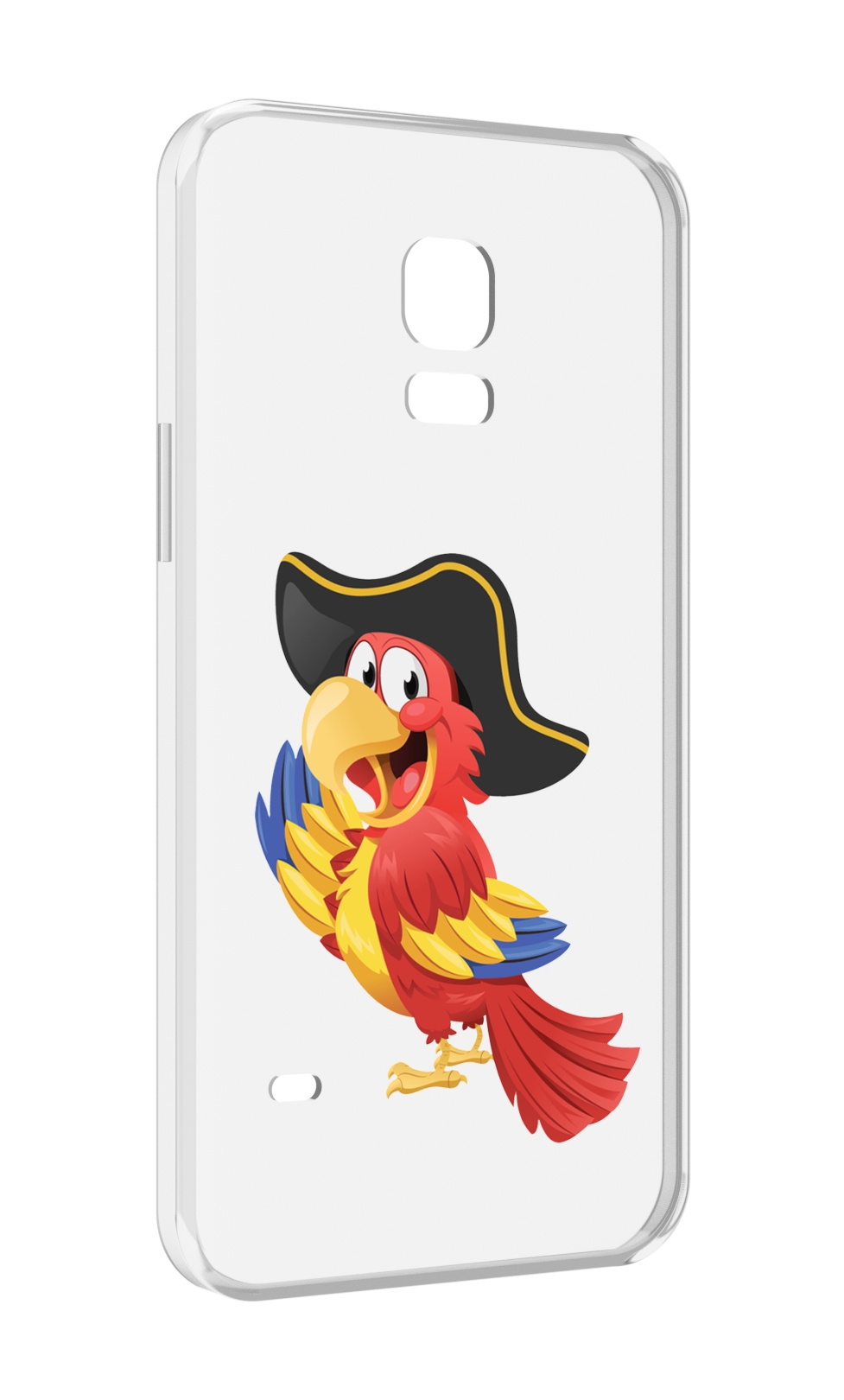 

Чехол MyPads попугай-пират для Samsung Galaxy S5 mini, Прозрачный, Tocco