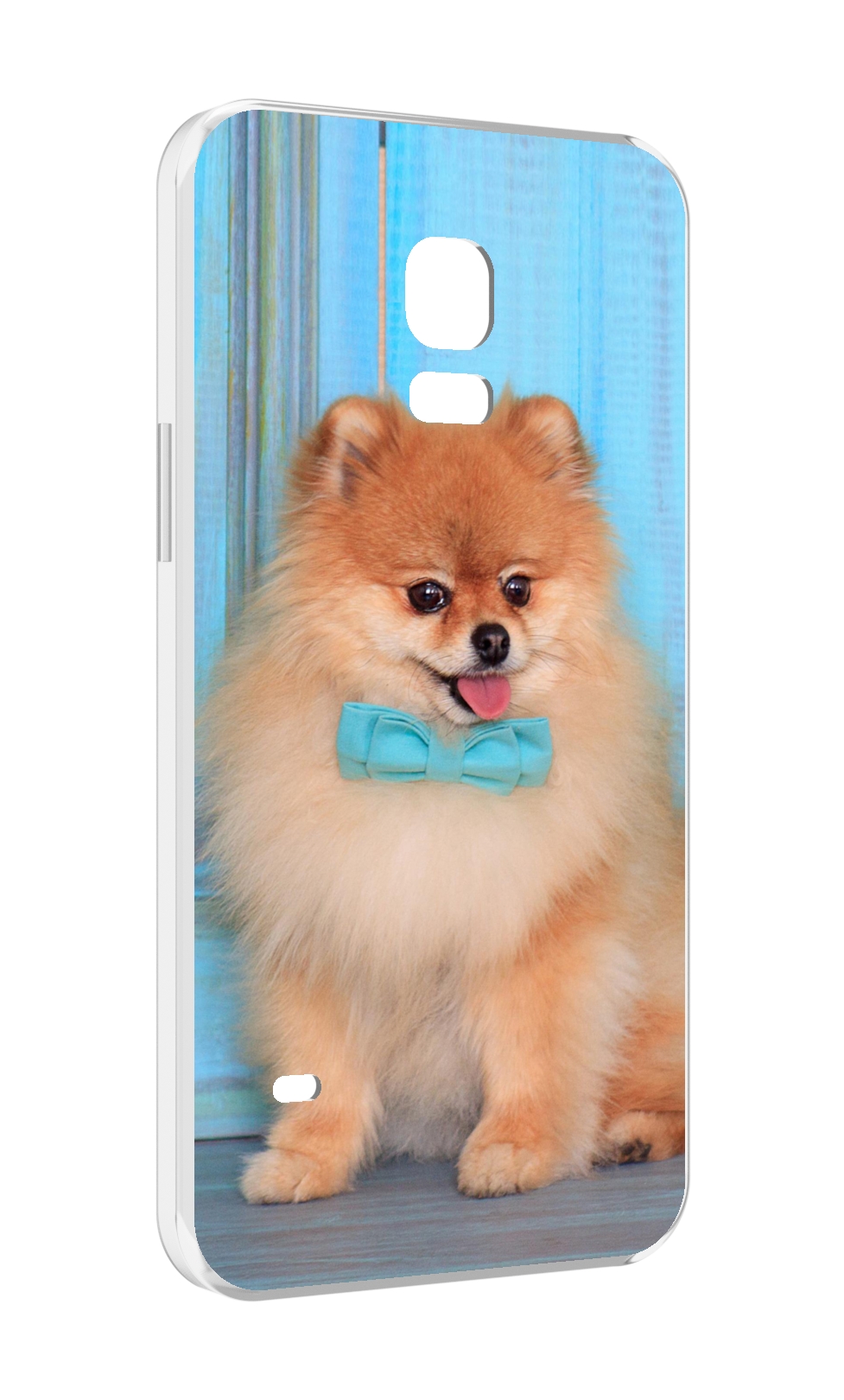 

Чехол MyPads померанскии шпиц для Samsung Galaxy S5 mini, Прозрачный, Tocco