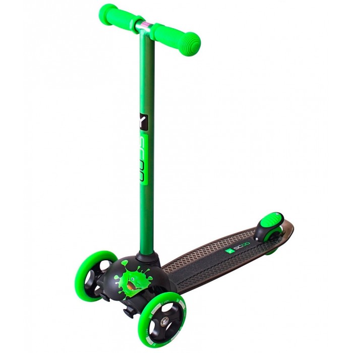 

Детский самокат Y-SCOO RT Trio Diamond 120 Monsters 1 Green Zoko