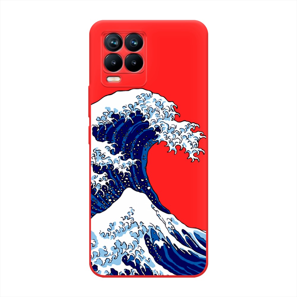 

Чехол Awog на Realme 8/8 Pro "Волна в Канагаве", Разноцветный, 255553-1