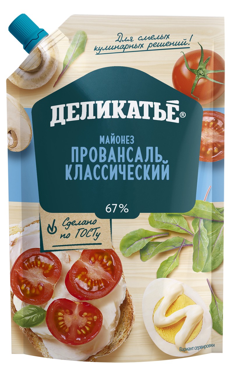 

Майонез КАМАКО Деликатье Провансаль 380гр