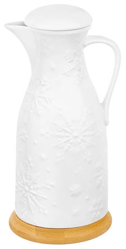 

Бутылка для масла и уксуса Elan Gallery Снежинки 450ml 540567