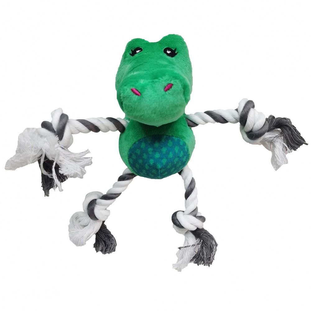 

Игрушка-пищалка для собак Chomper Tropicool, зеленый, 8.4 см