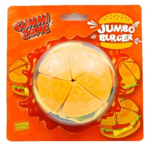 Мармелад Jumbo Burger гигантский бургер Gummi Zone 88 гр.