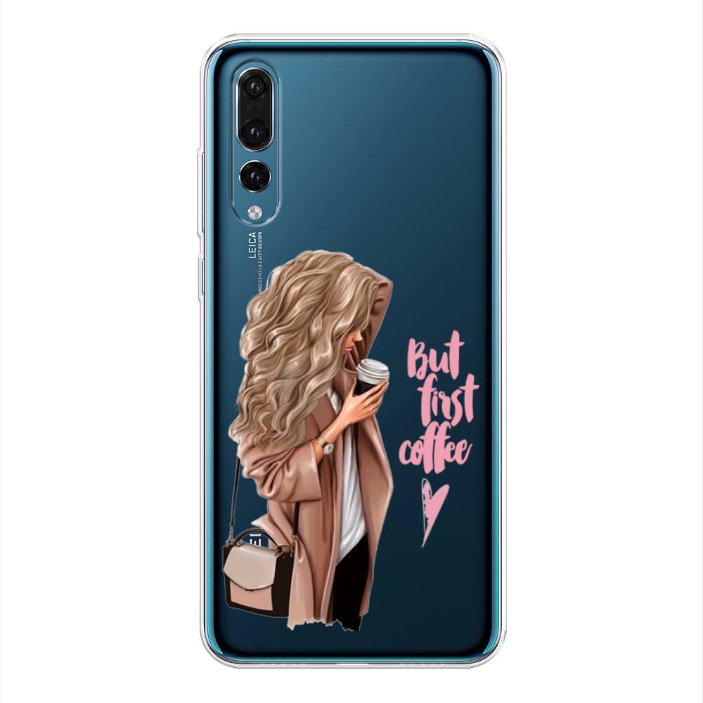 

Чехол Awog "Девушка с кофе" для Huawei P20 Pro