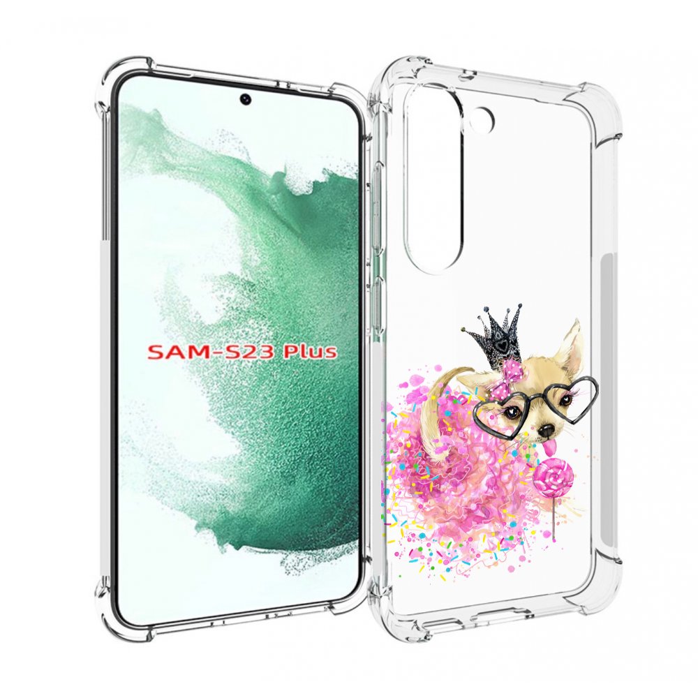 

Чехол MyPads сладкая принцесса для Samsung Galaxy S23 Plus +, Прозрачный, Tocco