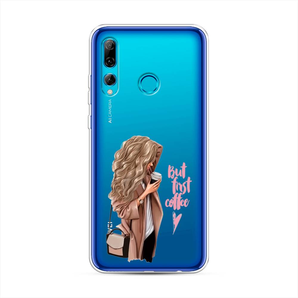 

Чехол Awog "Девушка с кофе" для Huawei P Smart Plus 2019