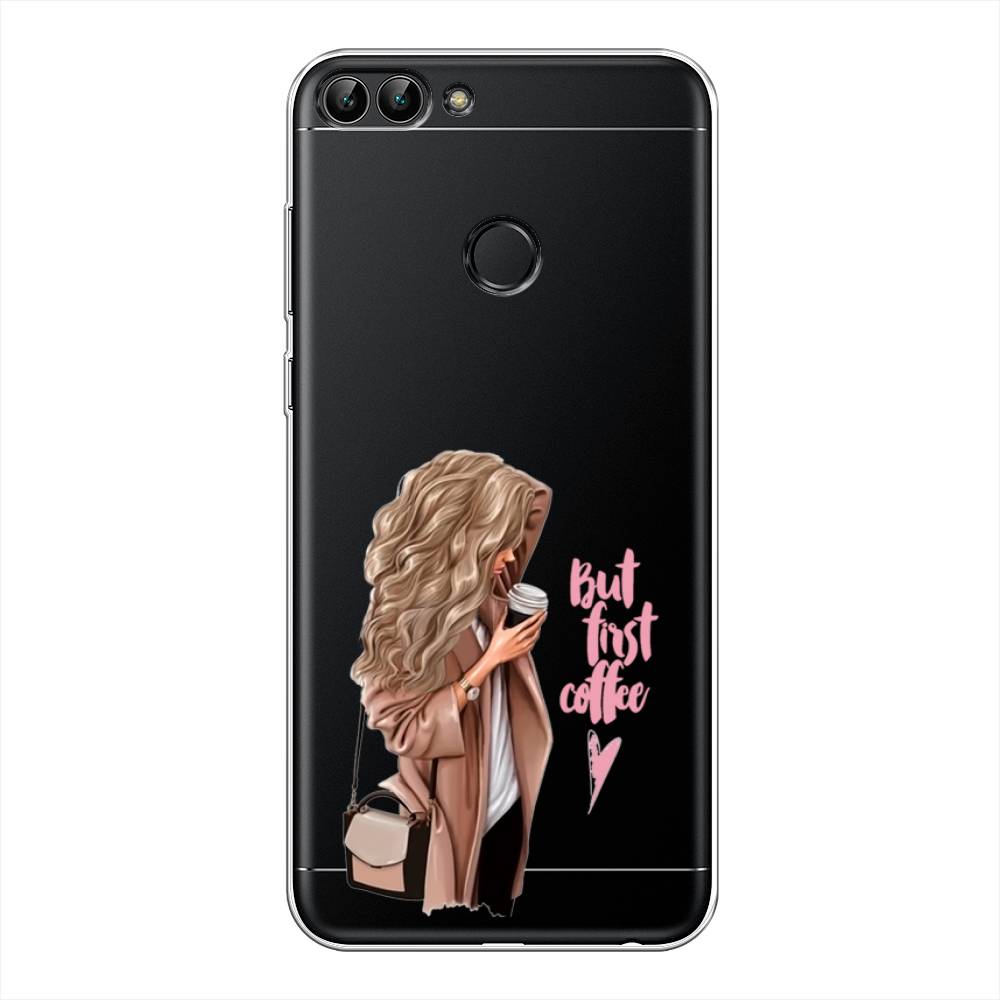 

Чехол Awog "Девушка с кофе" для Huawei P Smart