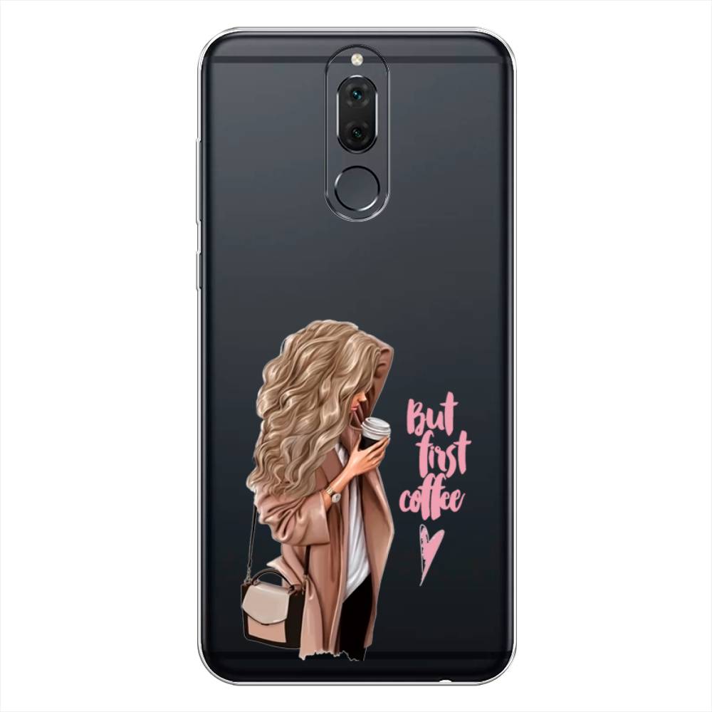 

Чехол Awog "Девушка с кофе" для Huawei Nova 2i
