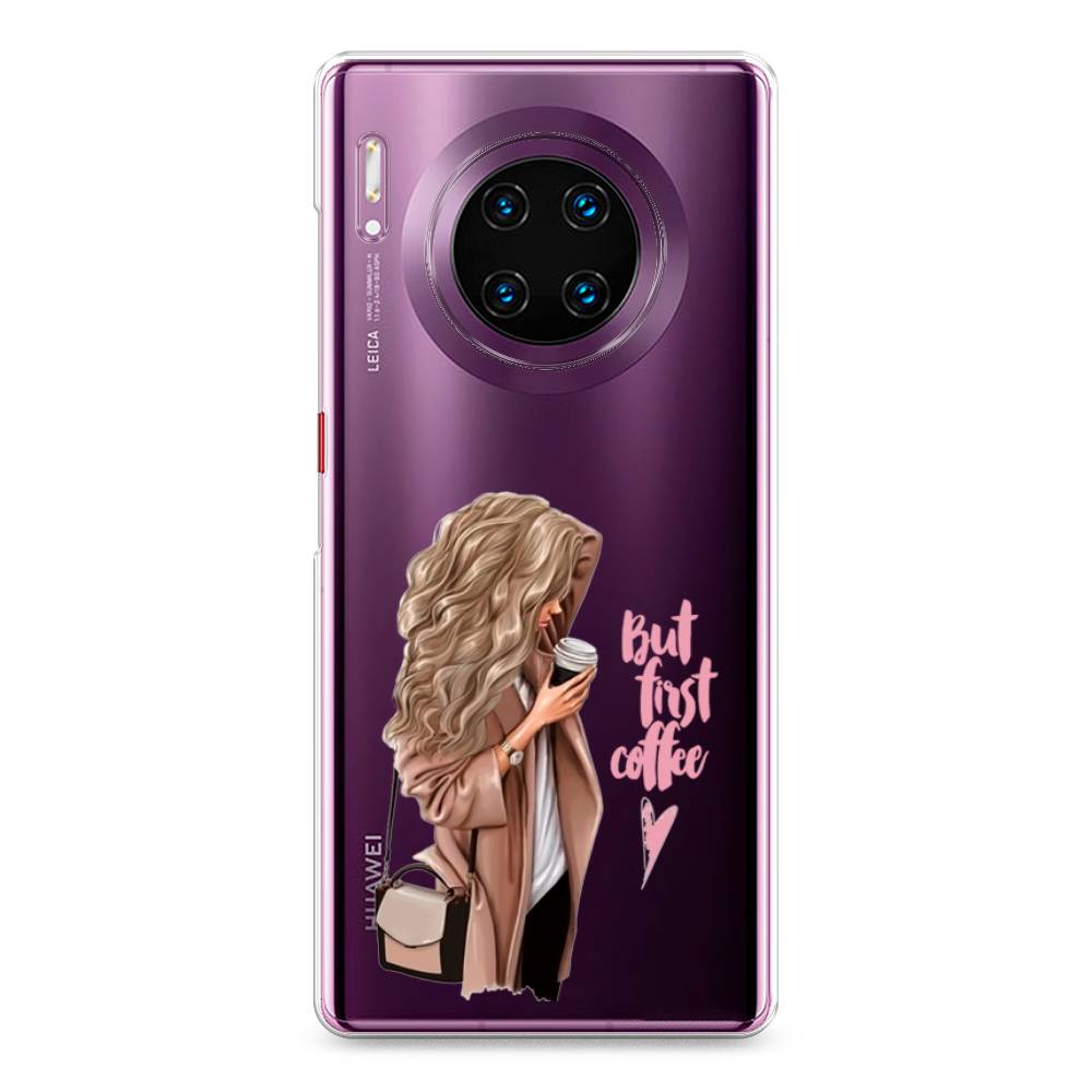 

Чехол Awog "Девушка с кофе" для Huawei Mate 30 Pro