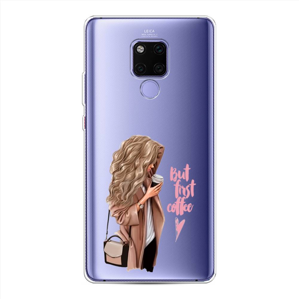 

Чехол Awog "Девушка с кофе" для Huawei Mate 20X
