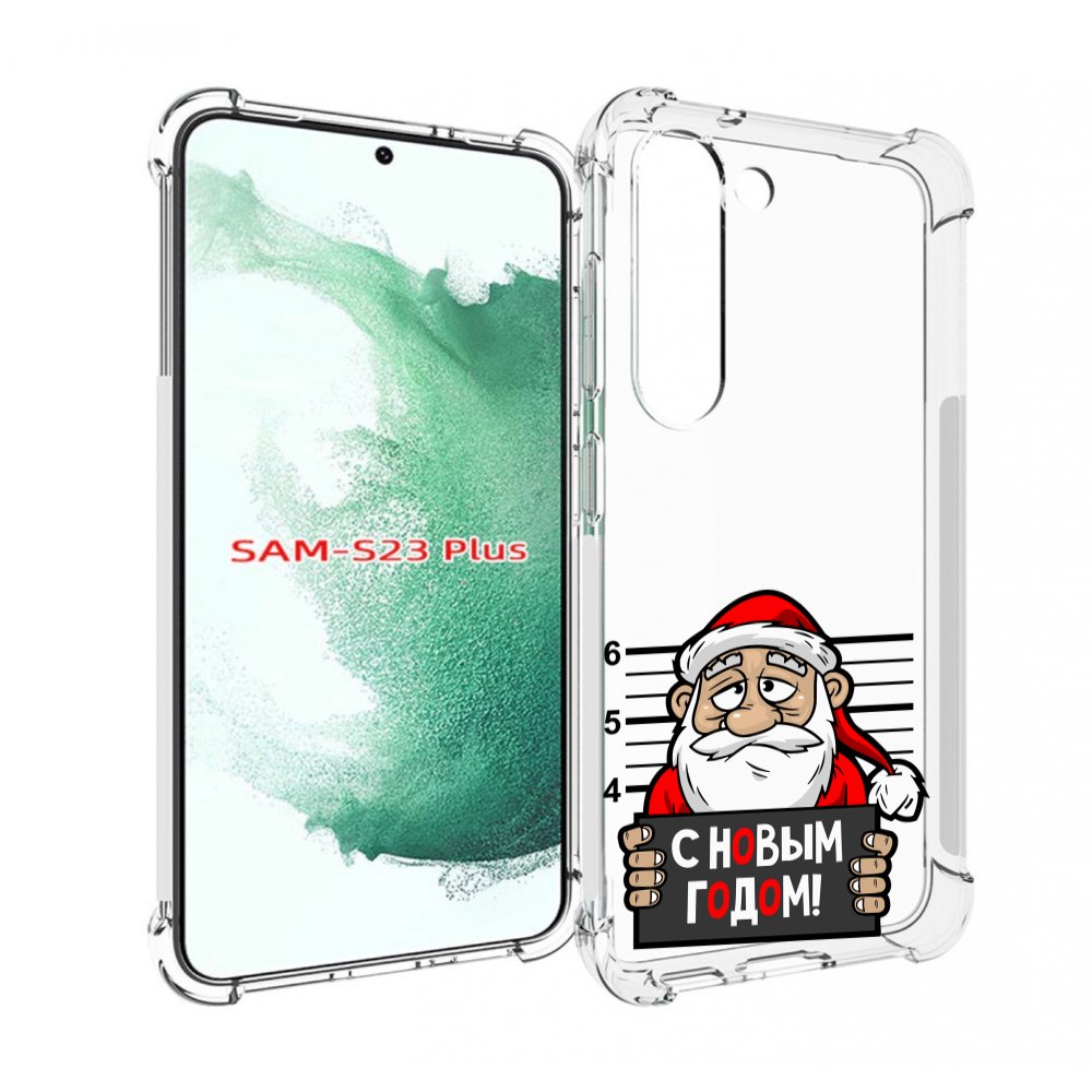 

Чехол MyPads ДМ с новым годом заключенный для Samsung Galaxy S23 Plus +, Прозрачный, Tocco