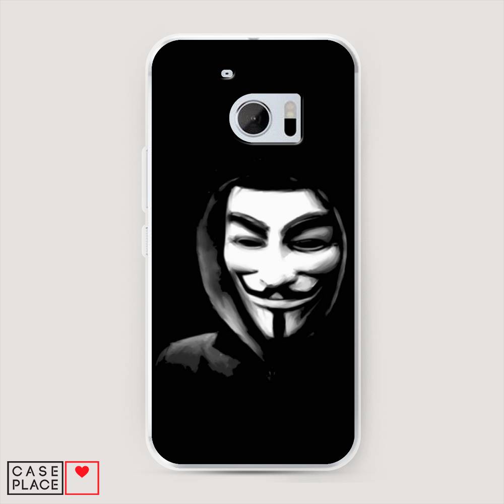 

Чехол Awog на HTC One M10 (HTC 10) / Эйчтиси One M10 (Эйчтиси 10) "Анонимус", 101950-5