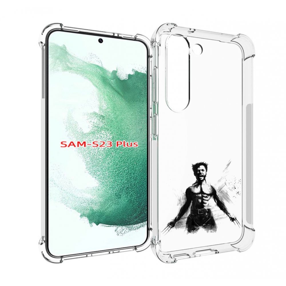 

Чехол MyPads росомаха для Samsung Galaxy S23 Plus +, Прозрачный, Tocco