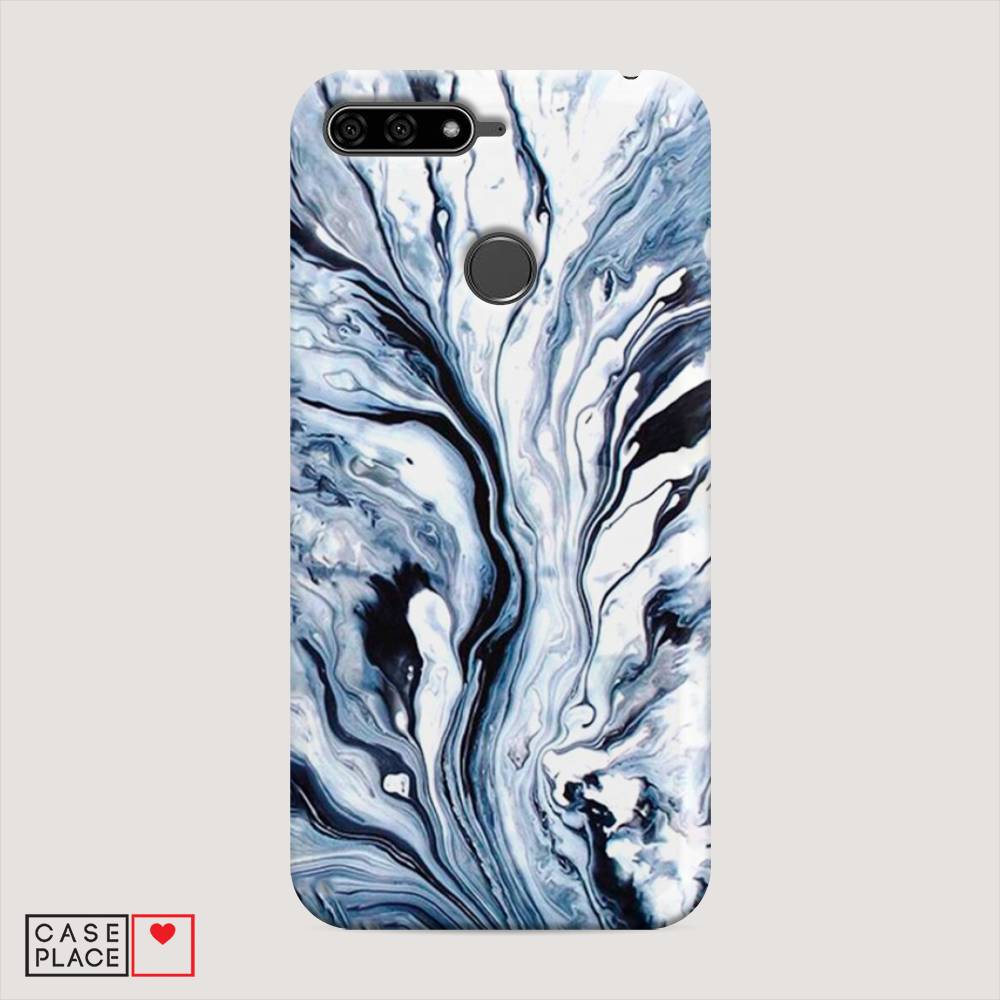 

Чехол Awog "Голубой минерал мрамор" для Huawei Y6 Prime 2018, 65720-2