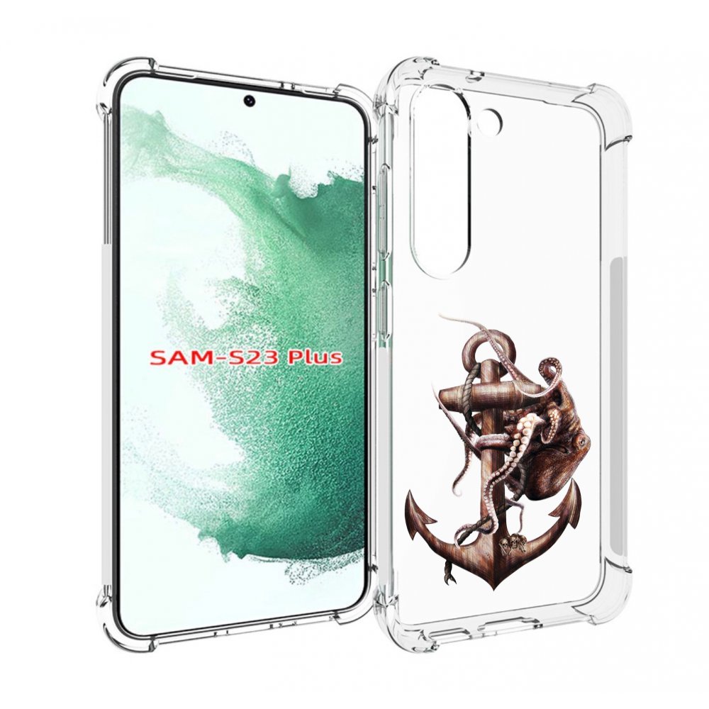 

Чехол MyPads ржавый якорь для Samsung Galaxy S23 Plus +, Прозрачный, Tocco